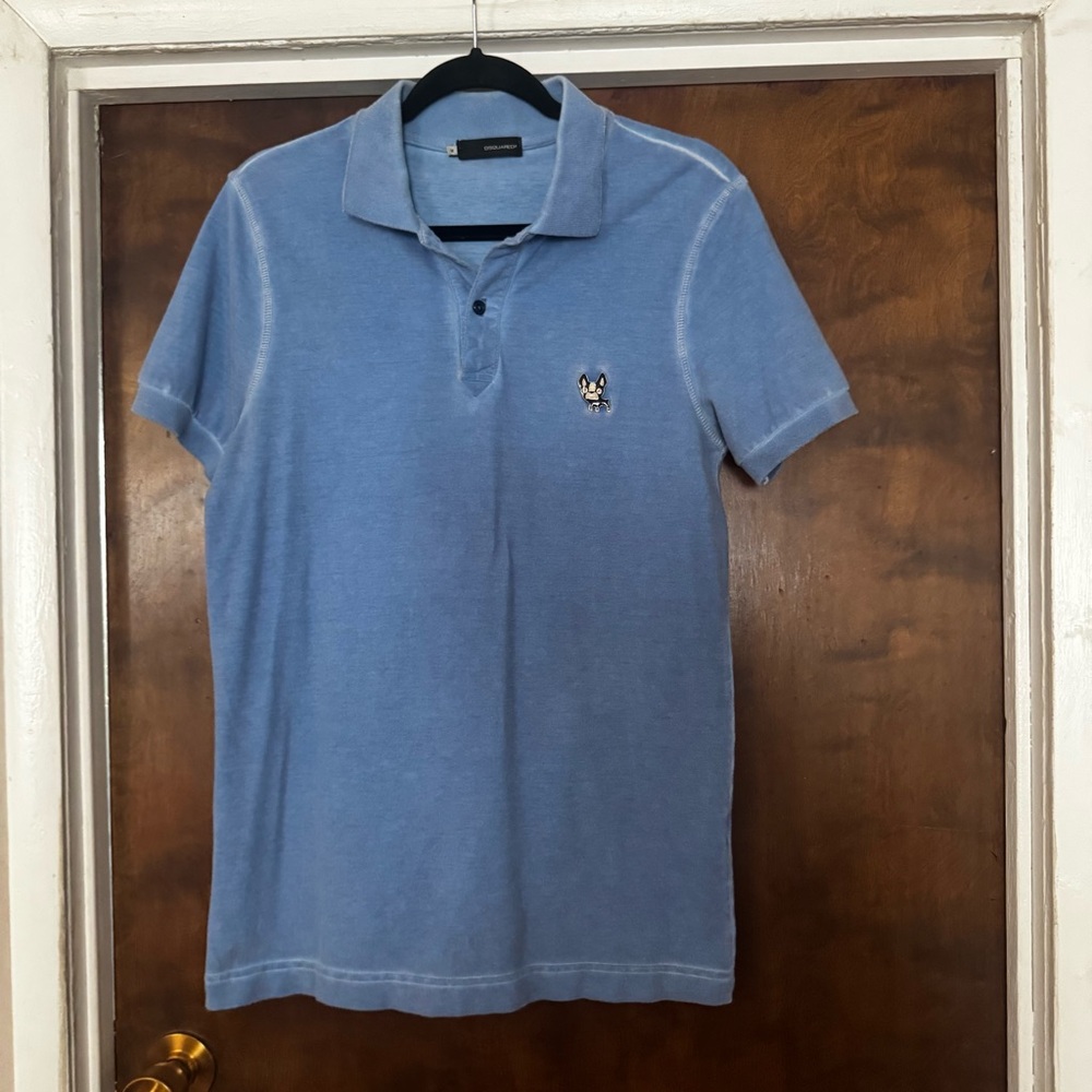 DSQUARED2 Light Blue Polo Shirt